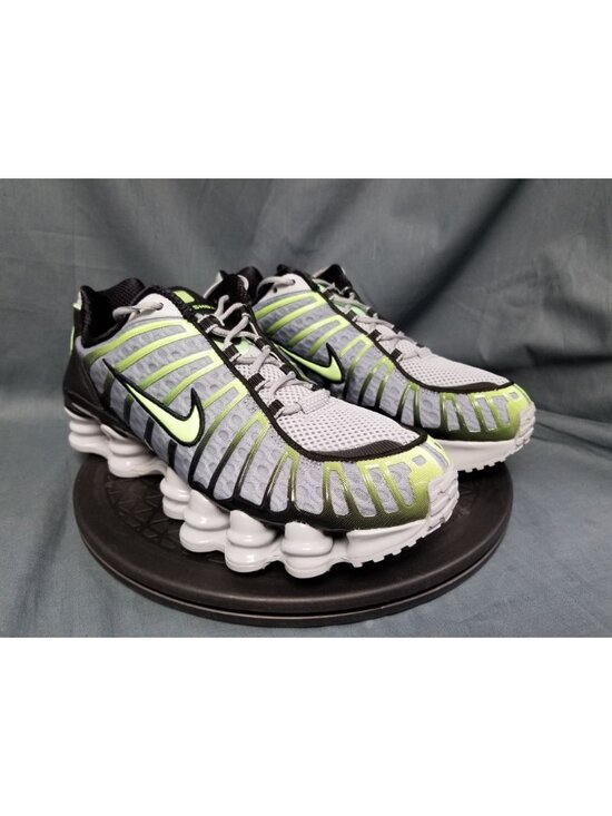 Nike Shox TL Wolf Grey Lime Blast Men\'s Size 9 NEW NO BOX! main image 5